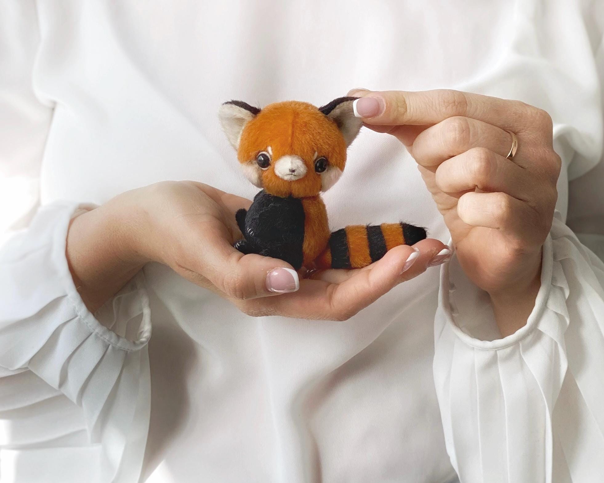 Easy Panda Sewing Pattern Red Panda PDF Sewing Pattern, Video Tutorial, DIY Stuffed Toy Pattern ...
