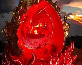 Dragon Egg Night Light Forged In Fire Brand New Fantasy Decor USB Powered