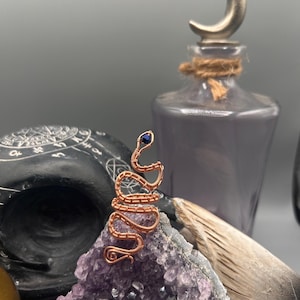 Bague serpent enroulée V2 (personnalisable)