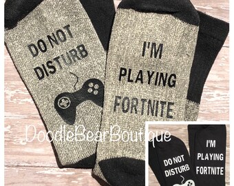 Fortnite Socks Youth Etsy - if you can read this fortnite socks