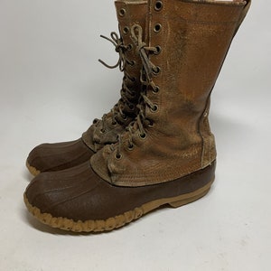 VTG 1960s L.L. Bean Tall Hunting Boots RARE Size 5M Vintage 60s L.L. Bean Boots 16 main image 4