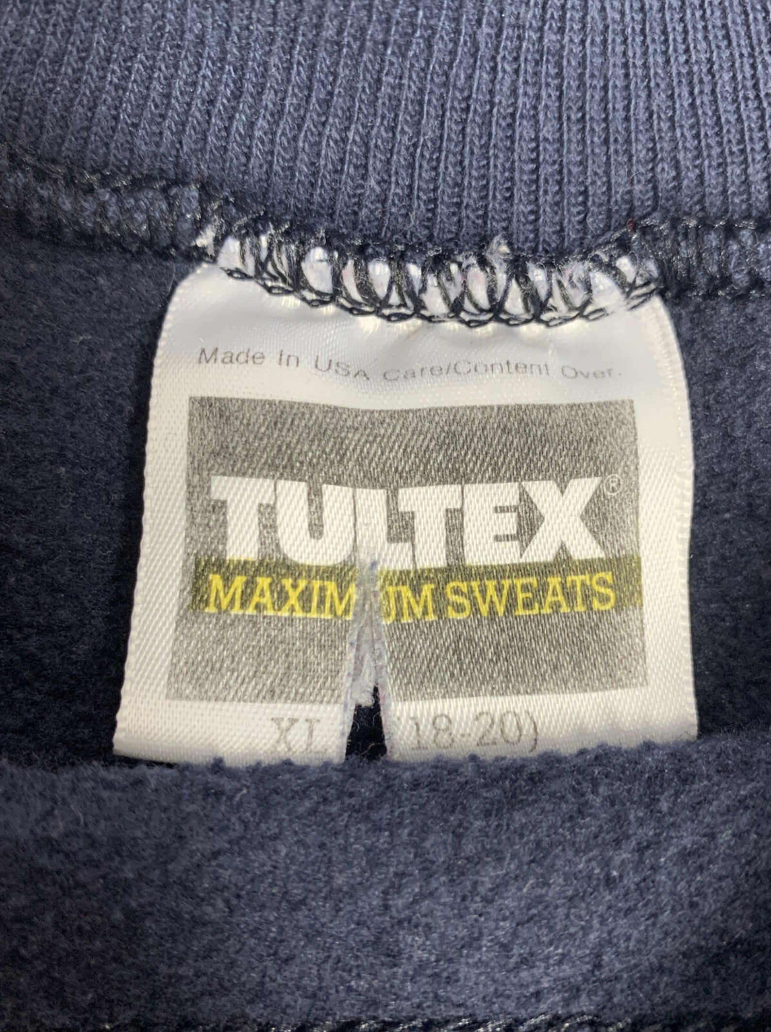 Vintage Tultex Sweats Womens XL Raglan Crewneck Sweatshirt | Etsy