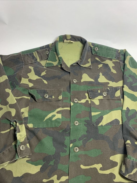 Vintage Camo Military Jacket Sz. L