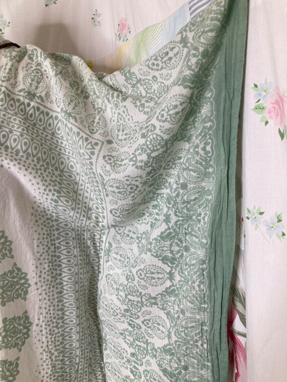 SMALL/MEDIUM Blouse Cotton Lightweight Soft Manda… - image 7