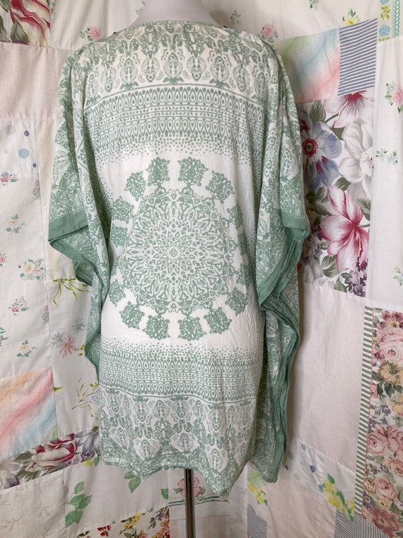 SMALL/MEDIUM Blouse Cotton Lightweight Soft Manda… - image 9