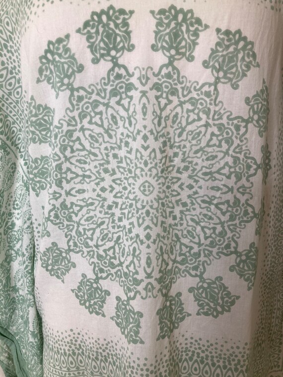 SMALL/MEDIUM Blouse Cotton Lightweight Soft Manda… - image 5