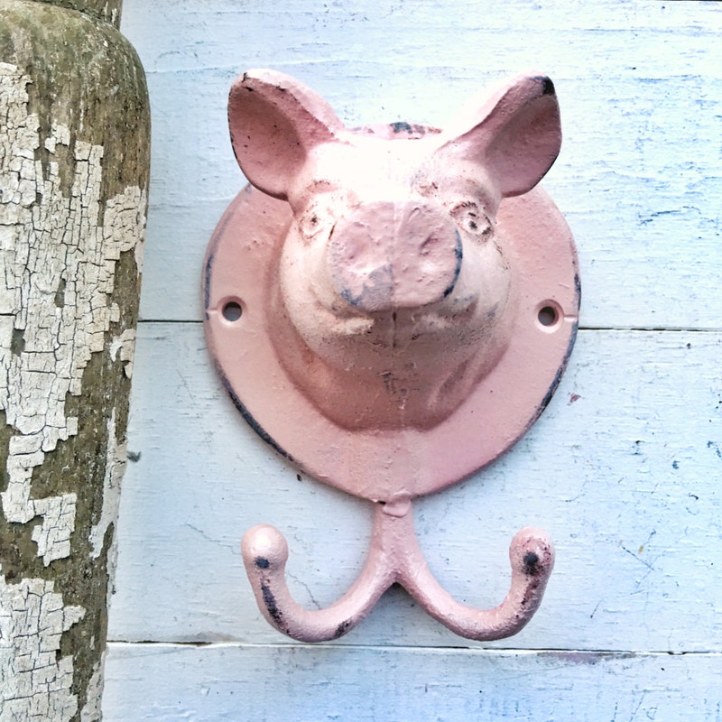 Key Rack Pig Pig Keys - Etsy