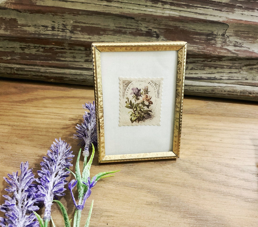 Vintage Ornate Decorative Frame Gold Small Frame picture Etsy