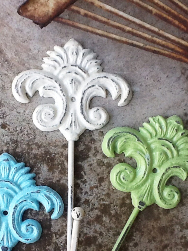 Small Wall Hook Decorative Hook Necklace Holder Girls Room Etsy