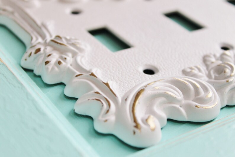 Victorian Antique Vintage Style Rose 3 Toggle Light Switch Etsy