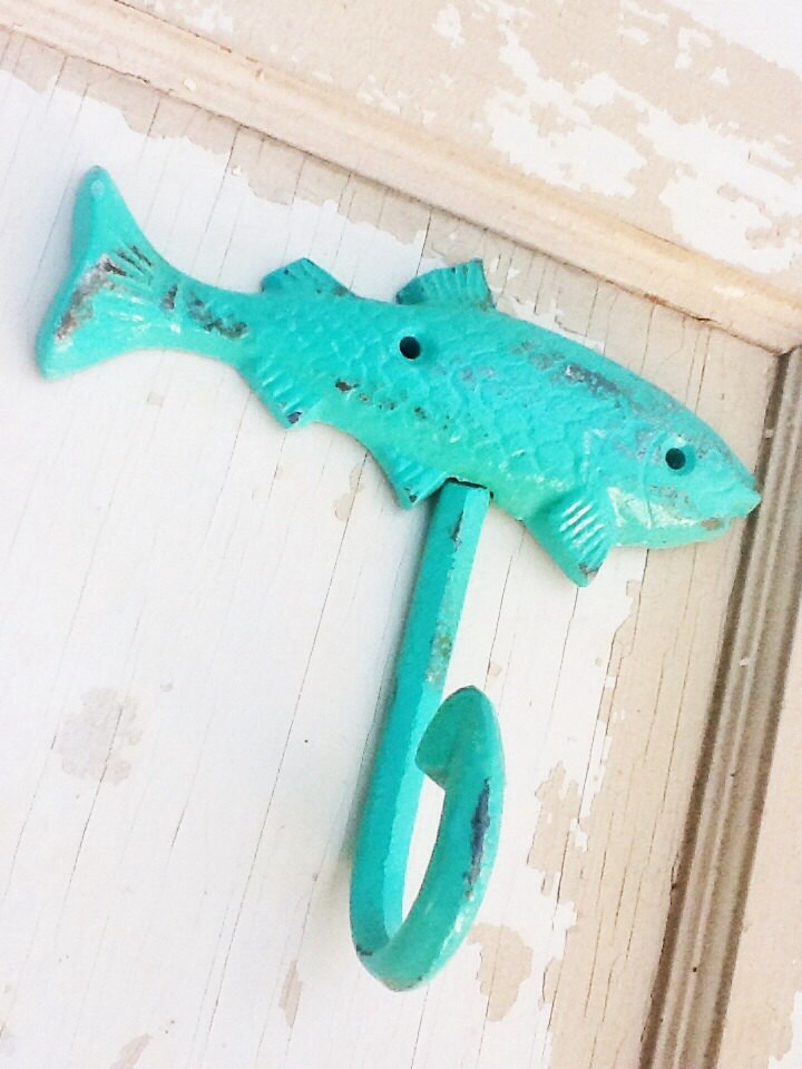 Fish Towel Hook Etsy