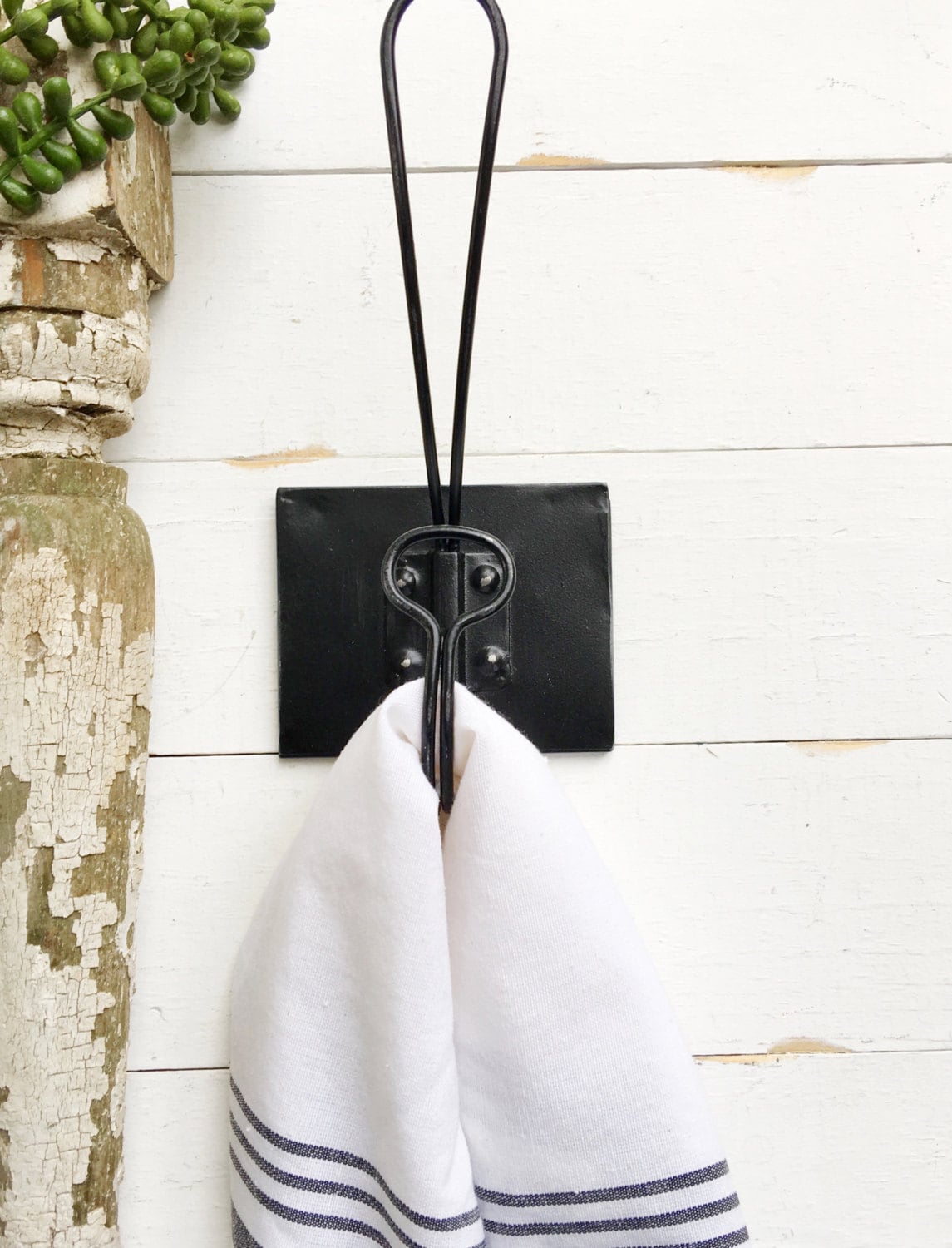 Black Coat Rack Coat Hooks Wall Hook Rack Wall Hooks Black Etsy