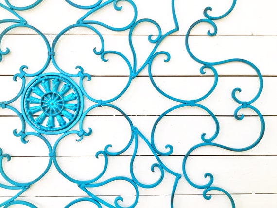 Wall Decor Metal Wall Scroll Iron Wall Scroll Metal | Etsy
