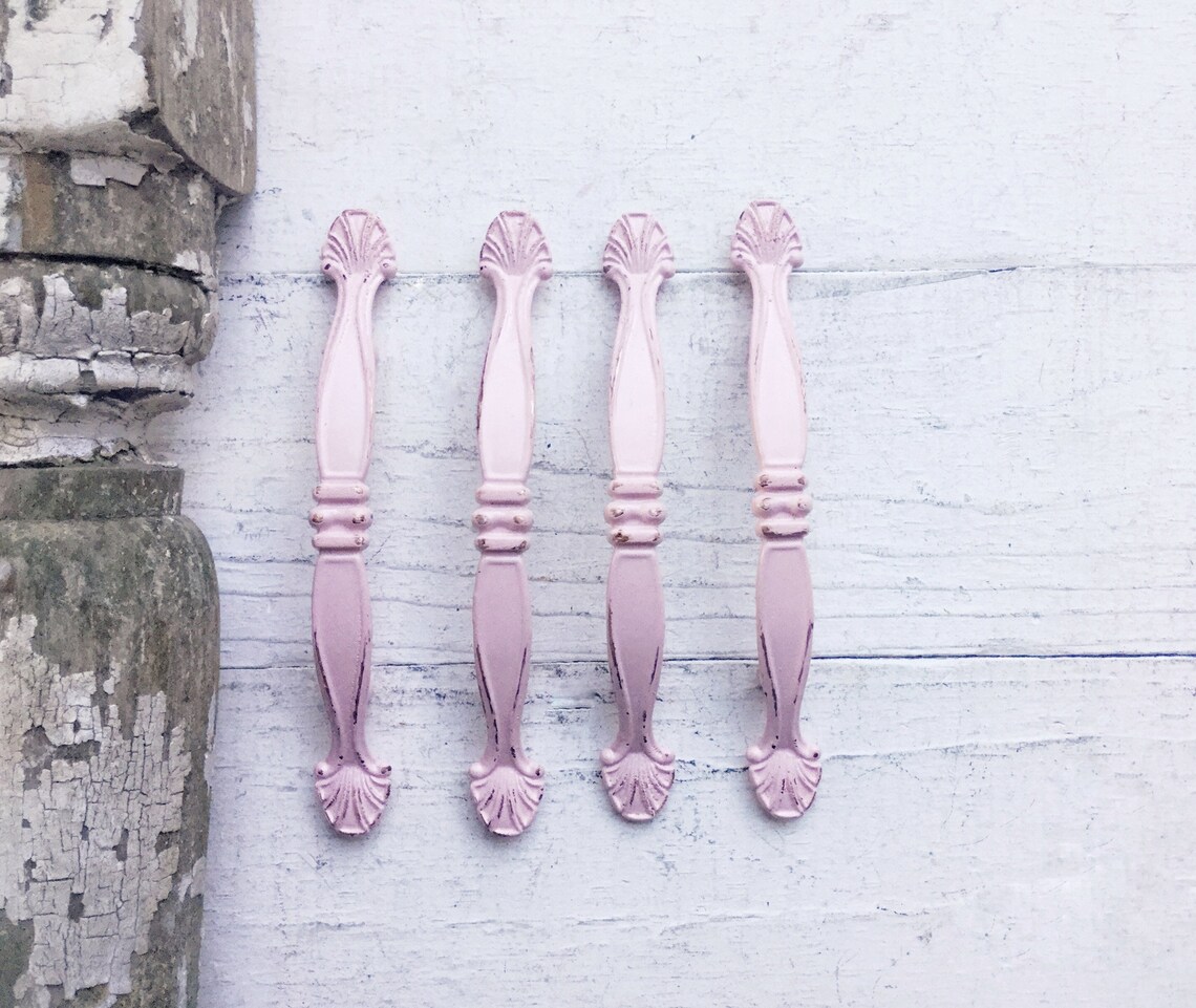 Pink Knob Drawer Pull Kitchen Door Handle Dresser Pull Etsy