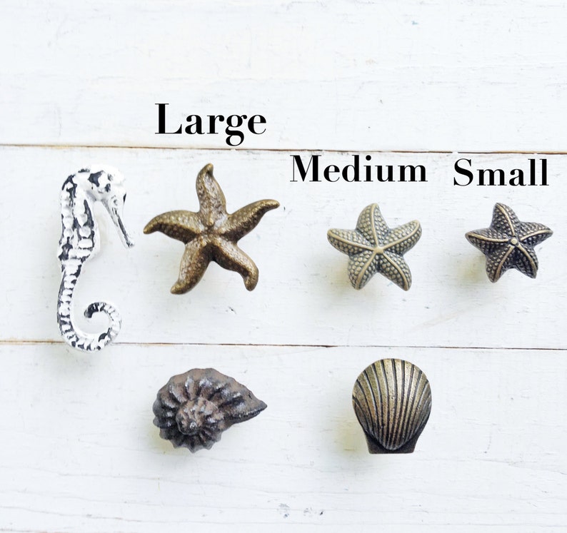 Coastal. Hardware Nautical Beach Decorbeach Theme Knobs Etsy