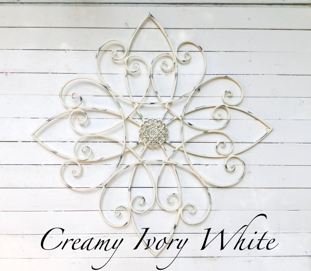 Scroll Metal Wall Art, Scroll Wall Decor, Iron Art, Contemporary Metal