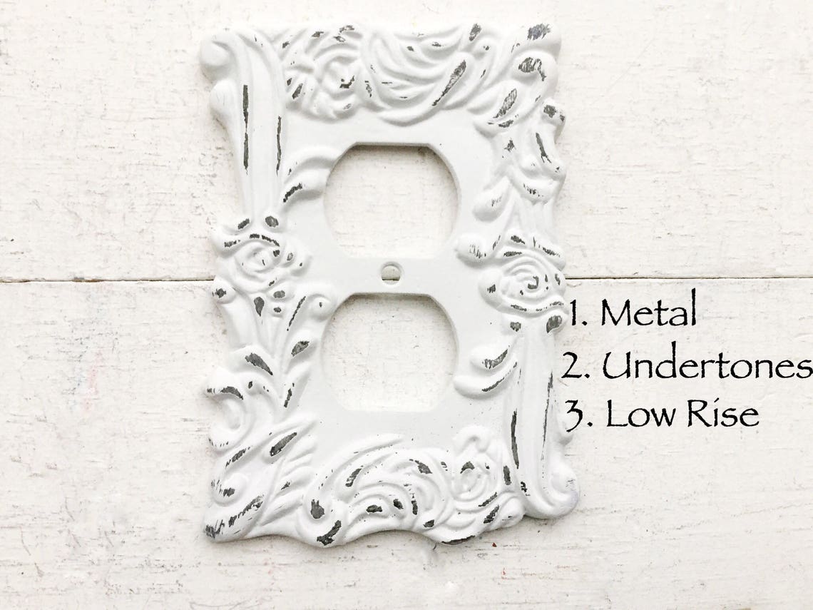 Light Switch Cover in Shabby White Switch Cover Lightswitch Etsy