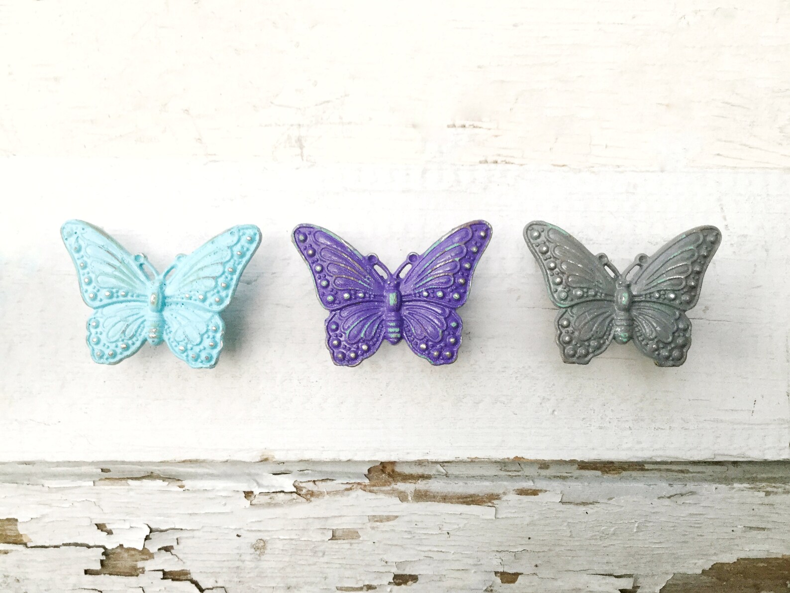 Rose Gold Butterfly Knobs Decorative Knobs Drawer Knobs Etsy