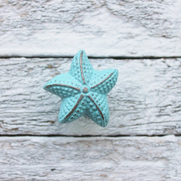 Starfish Knobs Etsy