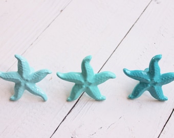 Starfish Decor, Starfish Decoration, Starfish Drawer Knob, Decorative Knob, Decorative Knobs, Starfish Knob, Beach Decor, Beach Decoration