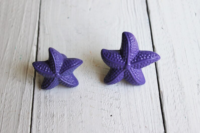 Nautical Pulls Starfish Knob Beach Knobs Seaside Etsy