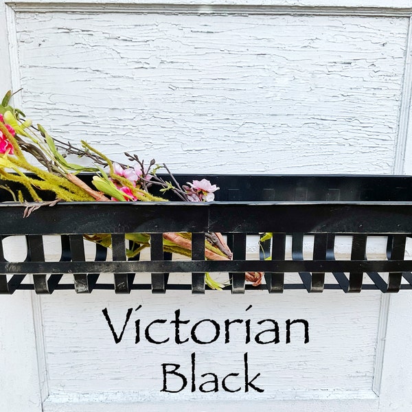 Metal Iron Wall Black Basket, Hanging Storage, Rustic Office ,Industrial Magazine Rack, Mail Holder, Vegetable Holder , Large Mail Basket