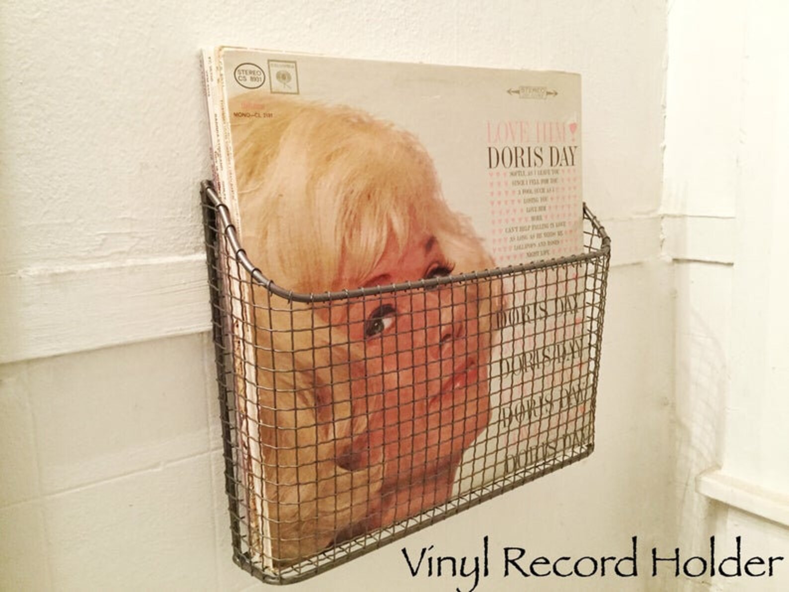 Wall Magazine Rack , Wire Hanging File Holder , New Office Organization ...