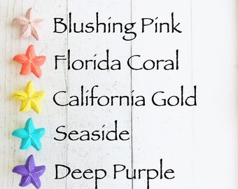 Nautical Pulls , Starfish Knob , Beach Cabinet Knobs , Seaside Coastal Drawer Pull,  Florida Coral Beach Knob , Coastal Kitchen , Califorina