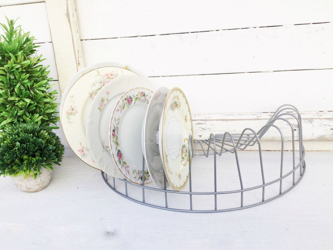 Round plate rack deals