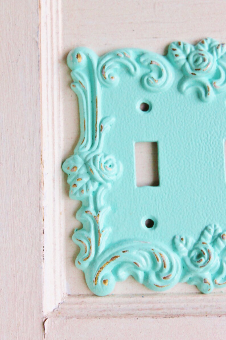 Victorian Antique Old Style Rose 3 Toggle Light Switch Etsy