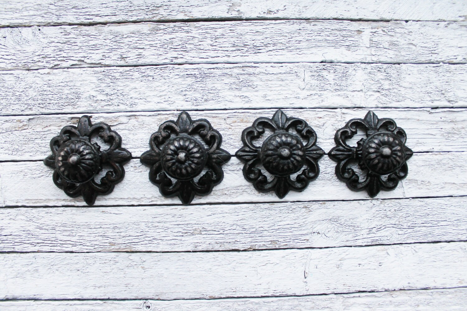 Rustic Wall Decor Distressed Metal Knob Rustic Bathroom Decor - Etsy