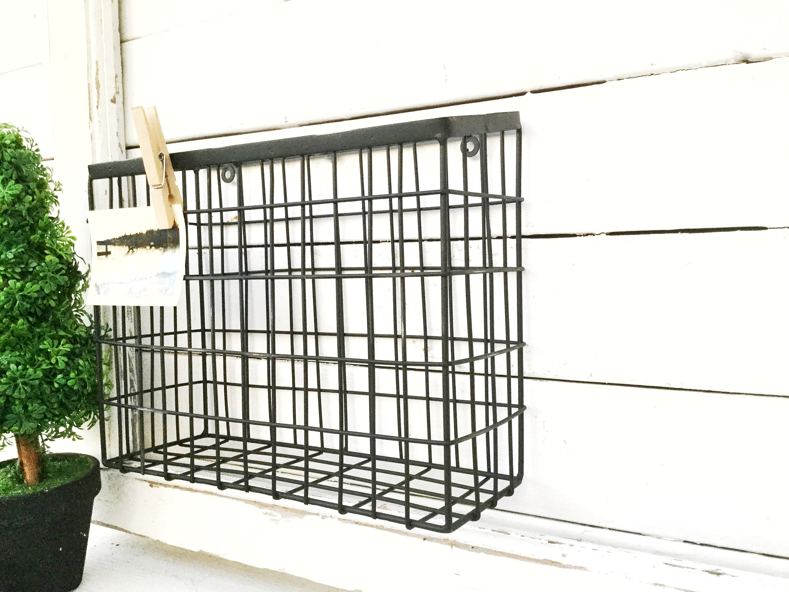 Wall Magazine Rack , Wire Hanging File Holder , New Office Organization ...