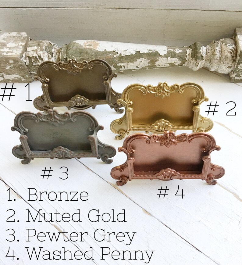 Business Card Holder Desk Decor Office Recipe Image 0