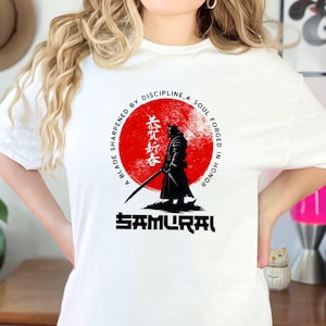 Japanese Samurai Limited Edition Anime Manga Legend T Shirt Adult Unisex Men Women Retro Design Tee