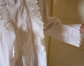 French Ruffled Nightgown