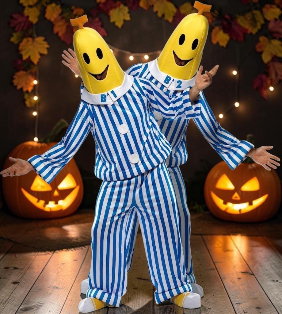Bananas in pyjamas - Etsy 日本