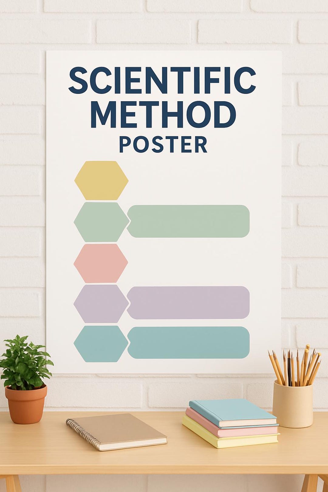 Scientific Method Poster | Middle School Science Decor | Printable PDF ...