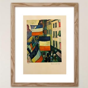 Raoul Dufy - Original Signed Print with COA and Appraisal