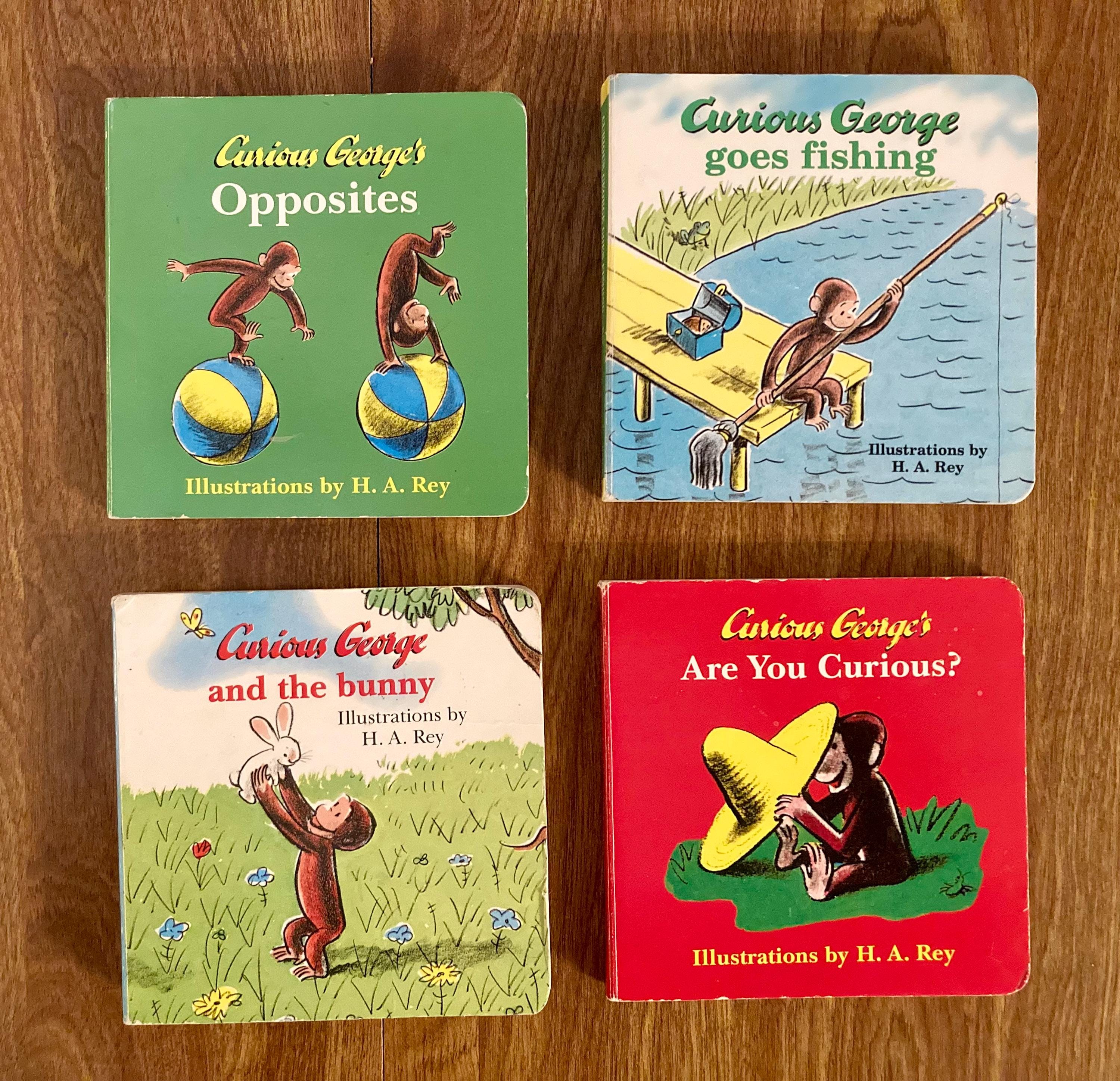 Children's Board Books Collection, Curious George, Dr. Seuss, Pooh