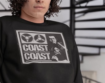 Art Bell, Coast to Coast - Distressed Vintage Retro C2C Unisex Sweatshirt