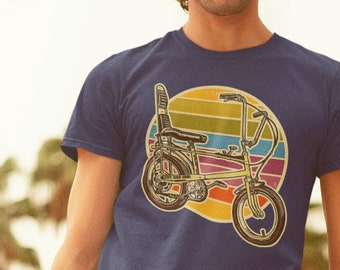 Retro Bike Ride - Vintage Banana Seat Bike - GenX Unisex Tee T-Shirt