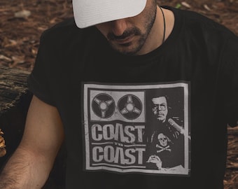 Art Bell, Coast to Coast AM - Distressed Vintage Retro C2C Fan Art