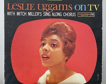 Leslie Uggams On Tv Along Vinyl Lp Columbia Records 1961 Funk Soulmusik