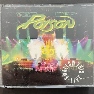 Music CD, Poison, Swallow This Live, 1991 Columbia, 2xCDs, VG Condition