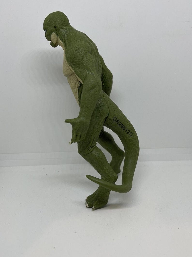 The Amazing Spider-Man Dive Characters Lizard 5.5" Action Figure Swimways 2011 image 2