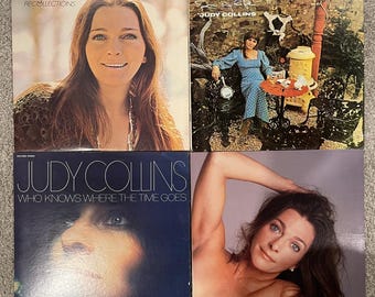Judy Collins LP Lot Of 4 Records Vinyl Recollections Hard Times For Lovers +