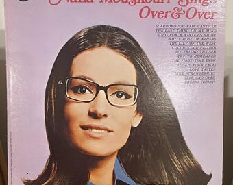 Disco de vinilo LP Nana Mouskouri Sings Over & Over Número 1 Fontana Records SRF 67594