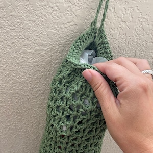 Farmhouse Plastic Bag Holder- Crochet Pattern
