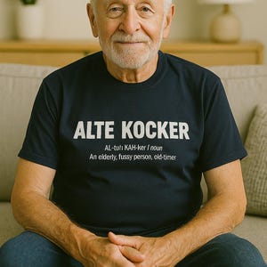 Funny Jewish (Yiddish) T-shirt | ALTE KOCKER