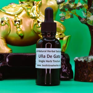 Uña de gato / Cat&#39;s Claw Whole Herb Organic Tincture